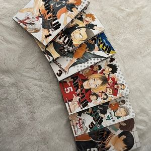 Haikyuu Manga Volumes 1-6